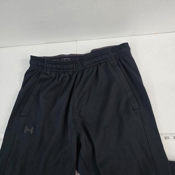 Under Armour Men's Fleece Jogger Pants, Tapered Leg Sweatpants M Black 1320760 - Picture 2 of 11